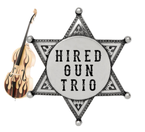 Hired Gun Trio Badge Logo